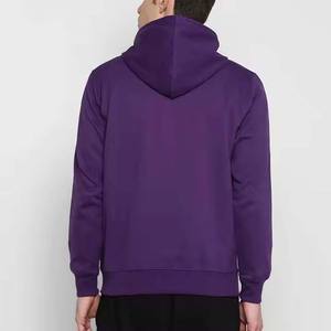 Conception de logo personnalisé d'usine 80% coton 20% mélange de polyester polaire éponge pull à capuche sweats brodé pull d'hiver - Product Image 6