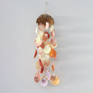 กระดิ่งลมเปลือกหอยขนาดเล็กสีสันสดใสเป็นธรรมชาติของขวัญที่น่าจดจำของตกแต่งเปลือกหอยสำหรับเด็กและผู้ใหญ่ - Product Image 4