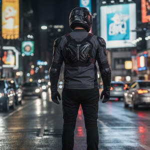 เสื้อป้องกันระดับพรีเมียมพร้อมแผ่นรองป้องกันที่ซ่อนอยู่เพื่อความสบาย ความปลอดภัย และการใช้งานกลางแจ้งที่แอคทีฟ - Product Image 4