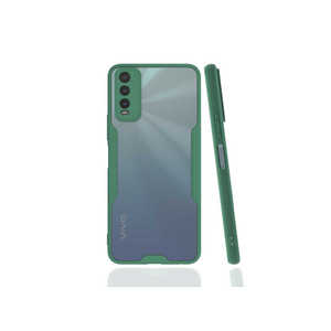 Étui de protection en silicone premium vert foncé de la série KHYR Parfe pour Vivo Y20 Y19 V23E A34, matériau TPU souple pour la protection du téléphone - Product Image 1