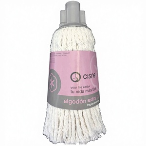 Mopa Húmeda de Algodón Blanco 295 Grs (Caja de 40 Unidades) Alta Calidad y Larga Duración - Product Image 1