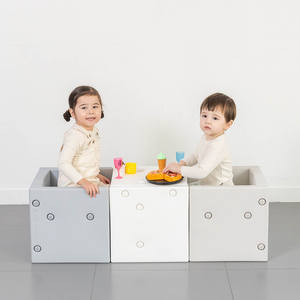 Eduplay Multifuncional Cubo Silla Crecimiento Etapa Ajuste (8 Colores) GRIS - Product Image 4