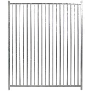 Table d'appoint en acier inoxydable avec barres 5cm-200x185cms - Product Image 1