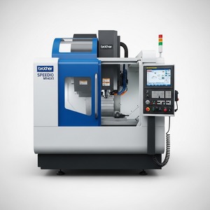 Centre d'usinage CNC automatique à 5 axes vertical à grande vitesse Brother SPEEDIO M140X1 pour pièces de précision électroniques automobiles - Product Image 3