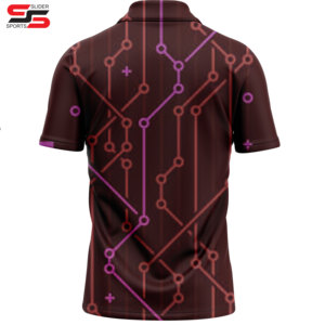 Nuevo Diseño Personalizado con Logotipo Bordado, Camiseta Polo de Color Sólido para Hombre, Uniforme de Golf y Negocios, 100% Poliéster Sublimado - Product Image 4