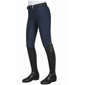 Customized Equestrian Silicon Grip Men's Breeches, Horse Riding Pants with Four Pockets, Custom Patches Horse Riding Trousers - Product Image 2