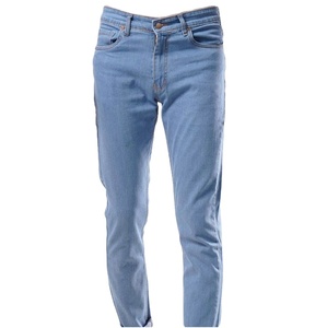 ผู้ผลิต OEM กางเกงยีนส์ทรงสลิมฟิต ผ้ายืด สไตล์ลำลองสำหรับผู้ชาย ใส่สบาย ระบายอากาศได้ดี กางเกงยีนส์แฟชั่นสำหรับขาย - Product Image 1