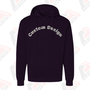 Personalizable Lavado Ácido Pullover Capucha Lentejuelas Decoración de Algodón de Alta Calidad para Mujeres Hombres Tallas Grandes Invierno Logotipo Personalizado Imprimir - Product Image 1