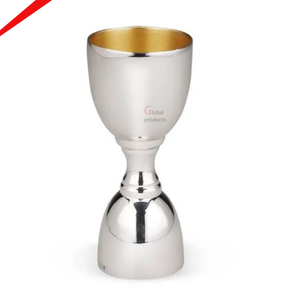 Best Quality Stainless Steel <b>Measuring</b> Wine Jigger Silver Finished Metal Peg Maker - Product Image 1