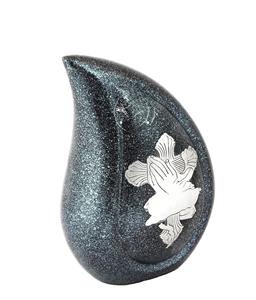 Urne de crémation adulte larme pour cendres humaines-Urne funéraire artisanale pour cendres-(main priante, 200 pouces Cu) - Product Image 5