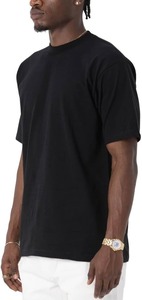 T-shirt en coton tricoté 100% avec logo personnalisé, coupe classique pour homme, manches courtes, streetwear, été, fabricant OEM en gros, t-shirts pour hommes - Product Image 2