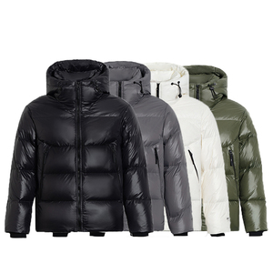 2025 Hotsale de alta calidad Unisex Puffer Down Jacket Moda de invierno para hombres 90% Down Filled Formal Style Coat OEM - Product Image 1