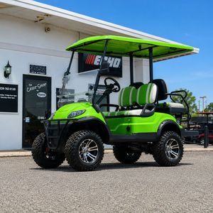 Chariot de golf électrique ClubCar 4 places de qualité supérieure avec roues de 14 pouces pour la conversion et l'amélioration des véhicules de tourisme et de patrouille en zone panoramique - Product Image 1