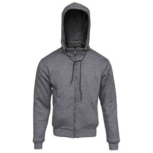 Coussinets jaunes à 2 niveaux approuvés CE Vestes de moto de course Sweats à capuche de protection Doublure en polaire de coton aramide GSM lourd - Product Image 1