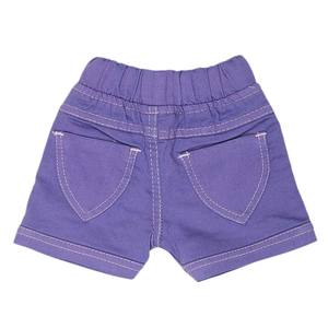 Pantalones cortos para niñas recién nacidas (G-24) - Morado - Product Image 2