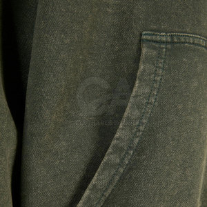 Sudaderas con capucha desgastadas lavadas con ácido para hombre de diseño personalizado Sudaderas con capucha de invierno desgastadas lavadas con ácido térmico ligero de 500gsm - Product Image 6