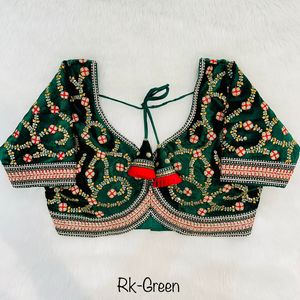 Colección DE TRABAJO bordado de seda de algodón blusa de diseñador confeccionada - Product Image 3