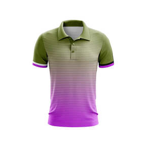 2025 superventas de alta calidad hombres logotipo personalizado poliéster secado rápido ajuste deportes Polo camisetas - Product Image 3