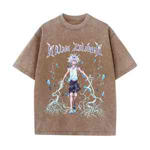 T-shirt surdimensionné à épaules tombantes pour hommes T-shirt en coton personnalisé Streetwear Fabricant de mode Fourniture - Product Image 1