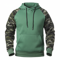 Sweat à Capuche Camouflage Premium Pull Polaire Sweat avec Poche Kangourou Manches Longues Marque Privée Personnalisé Chasse Hoodies En Vrac