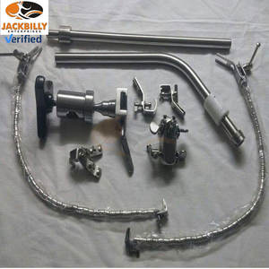 Ensemble de rétracteurs cérébraux manuels LEYLA en acier de haute qualité, à maintien automatique, avec plusieurs bras et lames, kit d'instruments neurochirurgicaux, CE - Product Image 6