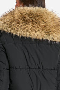 Nouveau design OEM Logo personnalisé col en fausse fourrure veste bouffante pour femmes manteaux de fausse fourrure chauds pour l'hiver Streetwear nouvelle veste à bulles pour femmes - Product Image 4