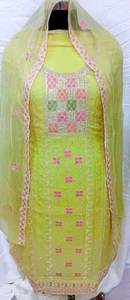 Designer moderne non cousu brodé à la main indien mode-avant vêtements de fête costumes pour femmes Style traditionnel indien Organza - Product Image 2