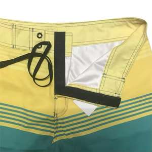 Shorts d'été décontractés pour hommes 2025, élastiques, respirants, imperméables, anti-UV, avec impression numérique et logo personnalisé – Vente en gros - Product Image 5