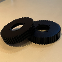 SLA pencetakan 3D & bagian SLA-Resin ABS hitam