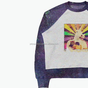 2025 nouveau gros strass soleil fané sérigraphie logo ensemble haute qualité adulte survêtements et femmes survêtements survêtement - Product Image 3