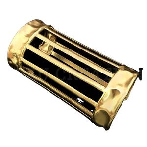 Bracelet plaqué or de créateur avec chaîne martelée faite à la main SKU6999 - Product Image 1