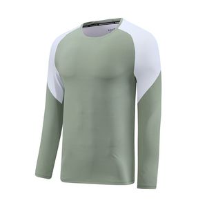 Logo personnalisé séchage rapide à manches courtes T-Shirt tricoté vêtements de travail avec cou publicité conception imprimée personnalisée - Product Image 1