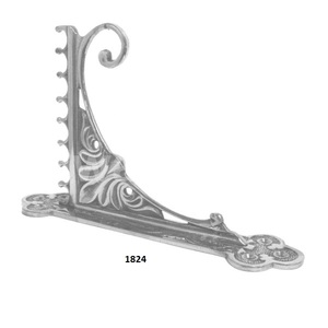 Chất Lượng Cao Bạc Trang Trí Chân Đế Cho Kệ, Nhiệm Vụ Nặng Nề Cổ Điển Trang Trí Công Phu Kệ Khung Giá Cho Nhà Bếp Phòng Tắm Trang Trí Nội Thất - Product Image 1