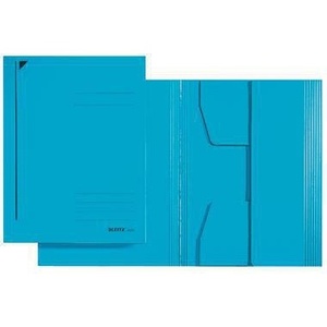 Leitz 100% Recycled Blue Pendarec Cardboard DIN <b>A4</b> Legal <b>Folder</b> 100% Recycled LEITZ File <b>Folder</b> - Product Image 1
