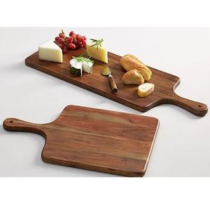 Tabla de Cortar de Madera Dura Oscura de Lujo con Grano Rico, Ecológica, Antibacteriana, Estilo Moderno, Ramadán, Eid - Product Image 4