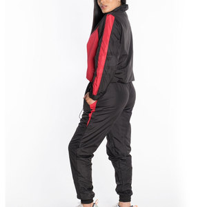 Conjunto de Chaqueta Cortavientos de Invierno para Mujer, Diseño Sólido de 2 Piezas, en Oferta - Product Image 3