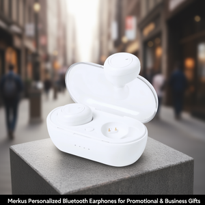 Auricolari Bluetooth Personalizzati Merkus per Regali Promozionali e Aziendali - Product Image 3
