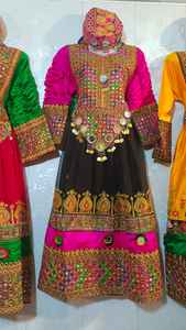 Robes afghanes vintage 2025 Robes traditionnelles faites à la main Salwar Kameez Dupatta Ensemble complet de robes Kuchai ethniques tribales Kuchai - Product Image 4