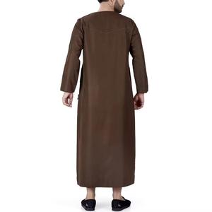 Thobe émirati Forest Luxury Kandura Traditional Arabic Wear Elégant Mens and Breathable Modern Islamic Robe Jubba for Men - Product Image 2
