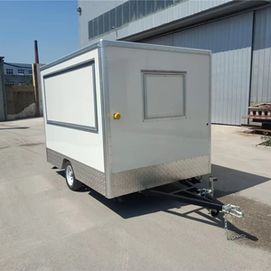 Vente en gros remorque alimentaire durable cuisine mobile chariot de restauration pour l'alimentation de rue cuisson en plein air exportation fiable approvisionnement en vrac - Product Image 4