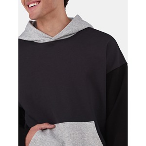 Sudaderas térmicas de algodón de gran tamaño para hombre, ropa de calle 3D, sudaderas deportivas informales, precio al por mayor, OEM personalizado de dos tonos disponible - Product Image 2