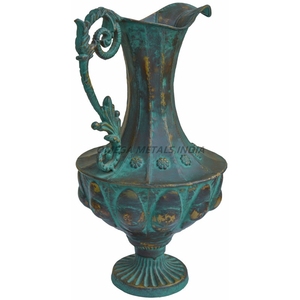 Jarrones de metal al por mayor de fábrica en formas modernas y colores claros para arreglos florales elegantes y decoración del hogar - Product Image 5