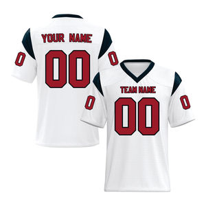 เสื้อเจอร์ซีย์ฟุตบอลอเมริกันสำหรับผู้ชาย/เยาวชนเสื้อรักบี้เย็บแบบสั่งทำ - Product Image 3