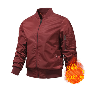 Quick Dry Custom Logo <b>Men</b> Bomber <b>Jacket</b> Spring Fall Winter Lightweight <b>Flight</b> <b>Jacket</b> - Product Image 2