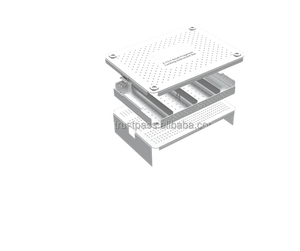 Bandeja de aleación de aluminio autoclavable de alto espesor Caja de esterralización Instrumentos quirúrgicos médicos Suministro sanitario - Product Image 5