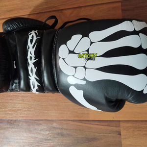 ถุงมือชกมวยสไตล์เม็กซิกัน OEM หนังแท้ สำหรับการฝึกซ้อมและการต่อสู้ระดับมืออาชีพ - Product Image 5