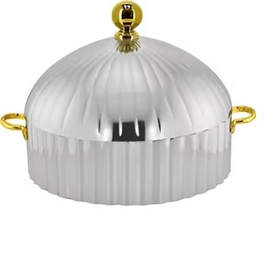 Olla Caliente de Metal de Nuevo Diseño en Oferta con Perilla Plateada, Calidad Superior, Color y Tamaño a Elección, Cazuelas para Servir - Product Image 3