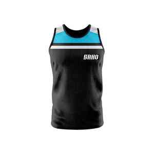 Custom fit GAA <b>vests</b> with athletic performance features moisture management and sublimated print from Pakistan - Product Image 3