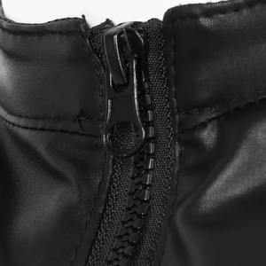 Diseño personalizado transpirable sin mangas de cuero genuino chaleco chaqueta Color sólido ropa de calle de invierno Chaleco de cuero más vendido - Product Image 3