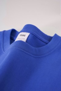 Vente Flash T-shirt à manches longues 100% coton 230gsm personnalisé homme col rond T-shirt uni pour hommes - Product Image 3